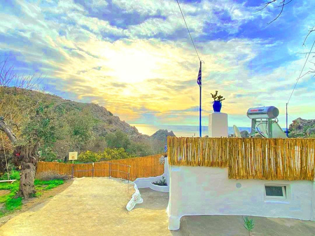 Aegean Serenity - Sea View Retreat Archangelos  Eksteriør bilde